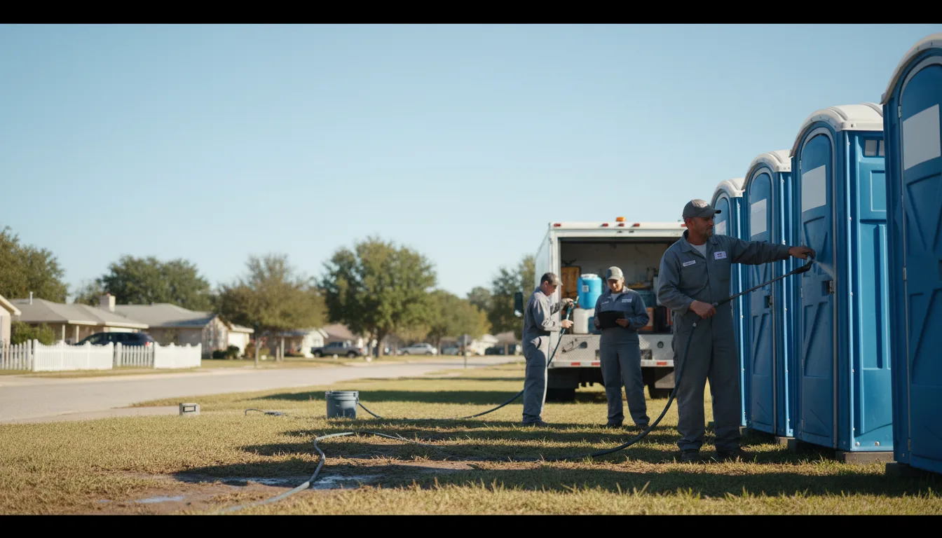 Long-Term Portable Toilet Rental in Woodbine, KY near me